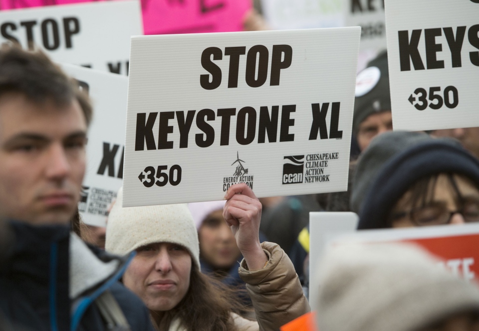 Protests against the Keystone XL pipeline