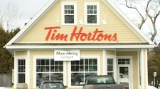 Tim Hortons' says that Jimmy Craig was banned from two local Tim Hortons' stores because he was aggressive towards staff.