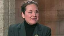 Former Parliament Hill staff member Laurie Pinard appears on CTV's Power Play on Monday, Oct. 1, 2012.