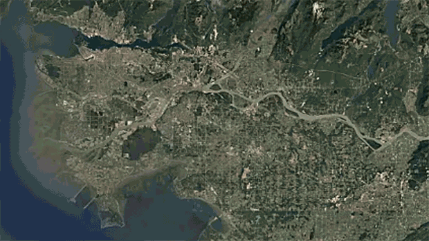 Vancouver Google timelapse