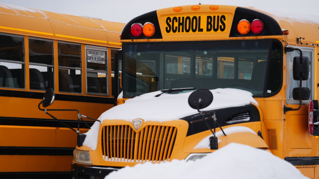 School bus cancellations Tuesday after Ontario gets hit with snowstorm
