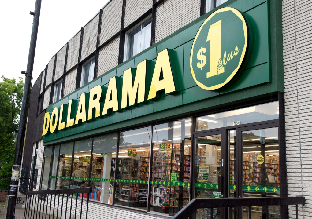 A Dollarama store is seen in Montreal on Tuesday, June 11, 2013. (Paul Chiasson / THE CANADIAN PRESS)
