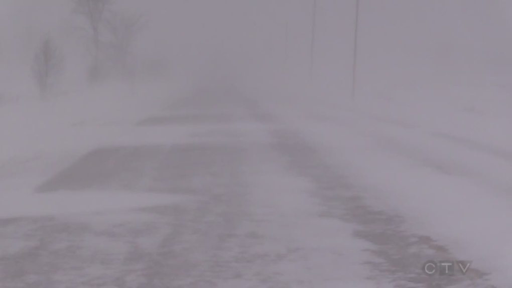 Badai salju melanda di Midwestern Ontario