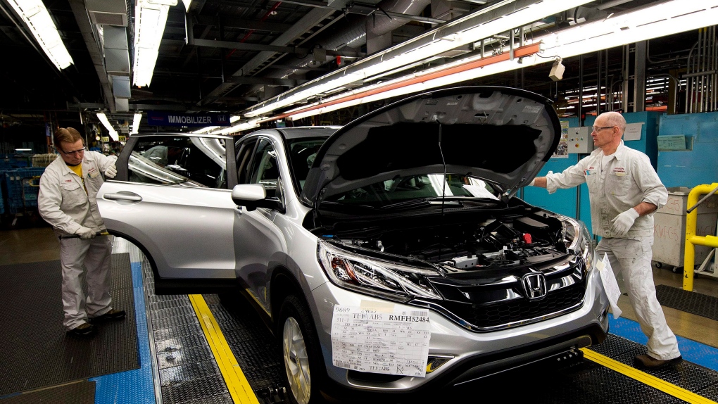 Honda Kanada menghabiskan miliaran untuk meng-upgrade Alliston, Ontario.  pabrik manufaktur