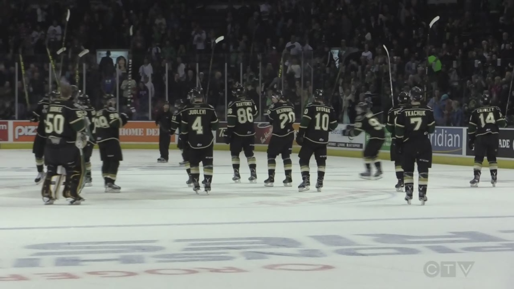 London Knights lose on the road