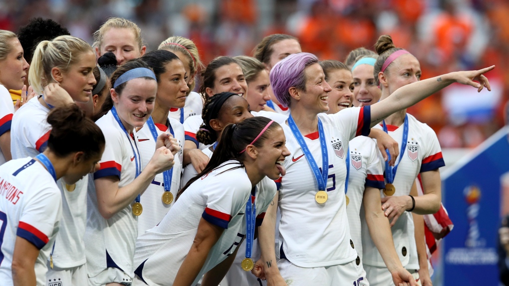Pemain tim wanita, US Soccer memperpanjang kontrak kerja 3 bulan