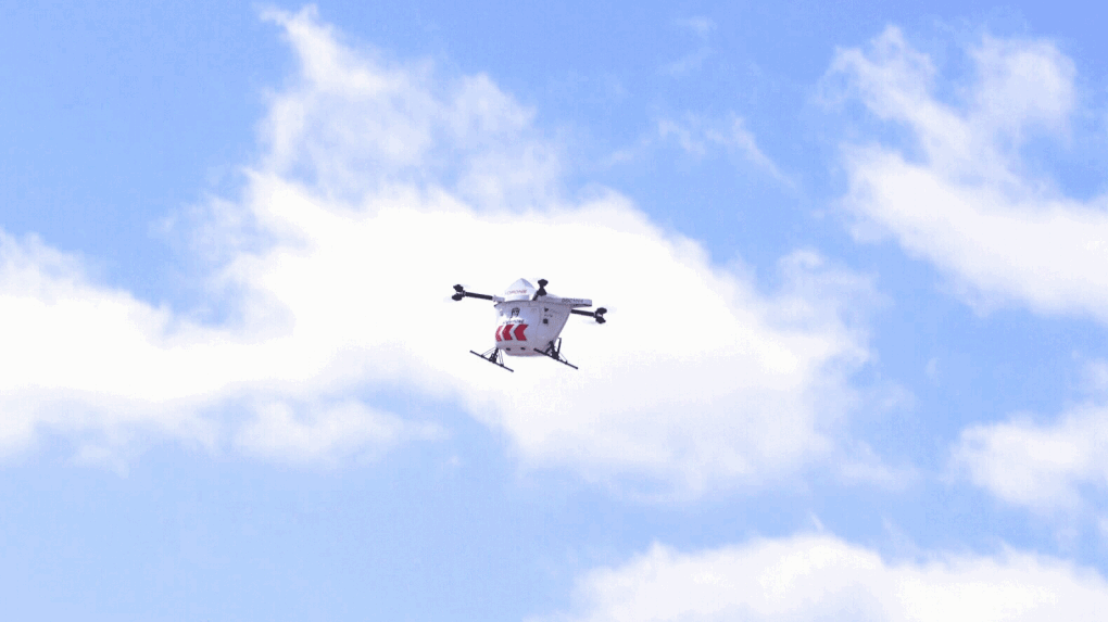 A drone successfully delivered medication from one B.C. community to another in a first-of-its-kind test in Canada. 