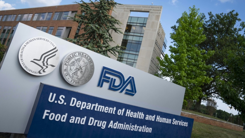 A sign for the Food And Drug Administration is seen outside of the headquarters in White Oak, Maryland. (AFP)