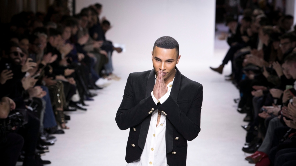 Balmain director Olivier Rousteing reveals he was badly injured in a fireplace last year | CTV News