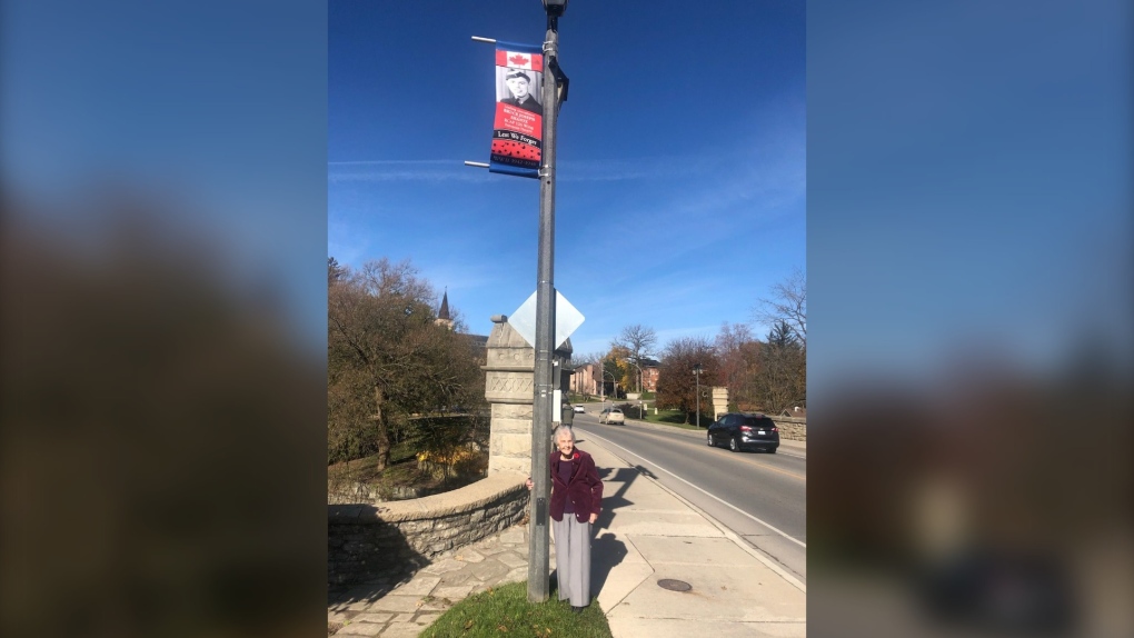 'It tells you his story': Stratford family proud to see banners featuring local veterans