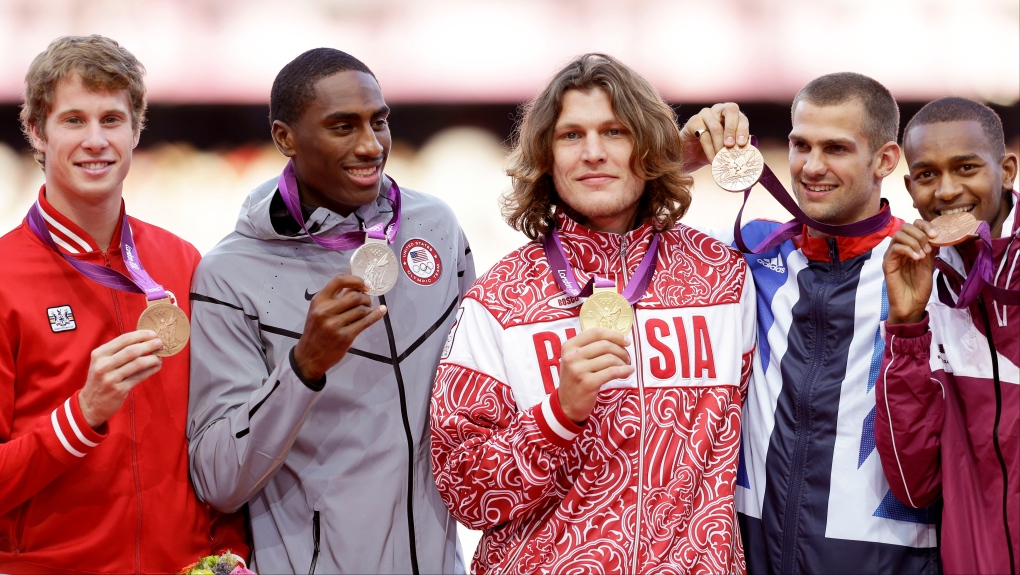 Lompat tinggi AS untuk mendapatkan emas Olimpiade 2012 dari doper Rusia