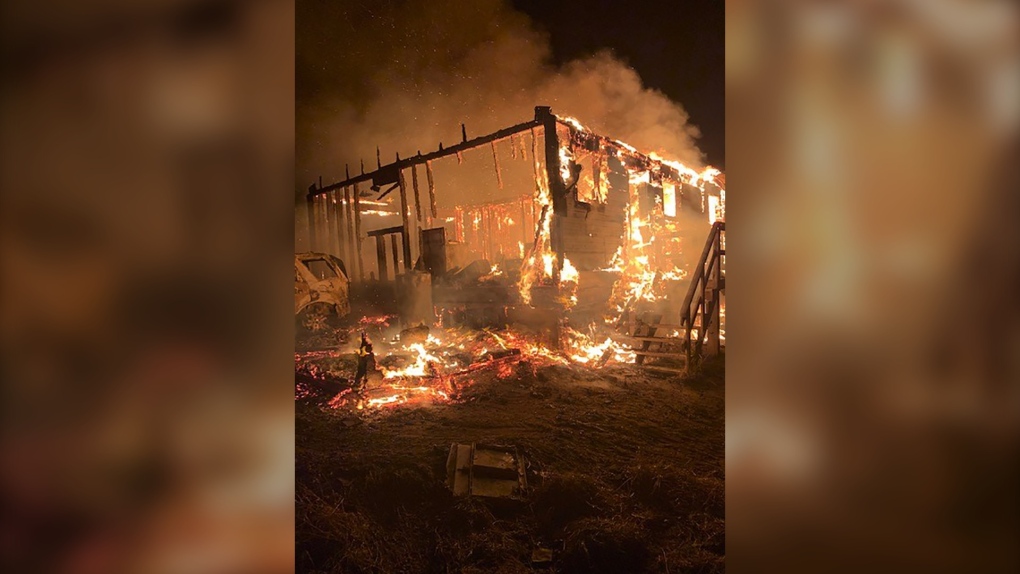 Fires that destroyed home, car, building are related, being treated as arsons: Manitoba RCMP