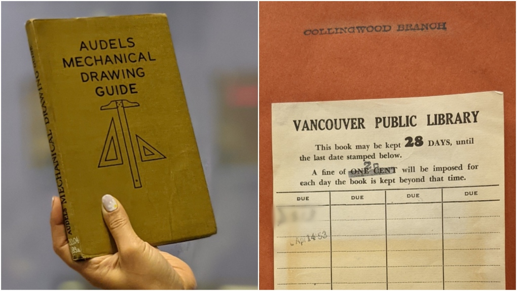 Buku perpustakaan Vancouver dikembalikan dalam ‘kondisi sangat baik’ hampir 70 tahun terlambat
