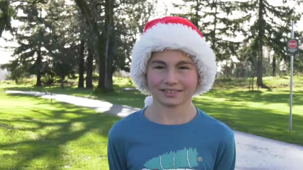 'Every kid deserves a present': Young runner goes the extra mile for CFAX's Santas Anonymous