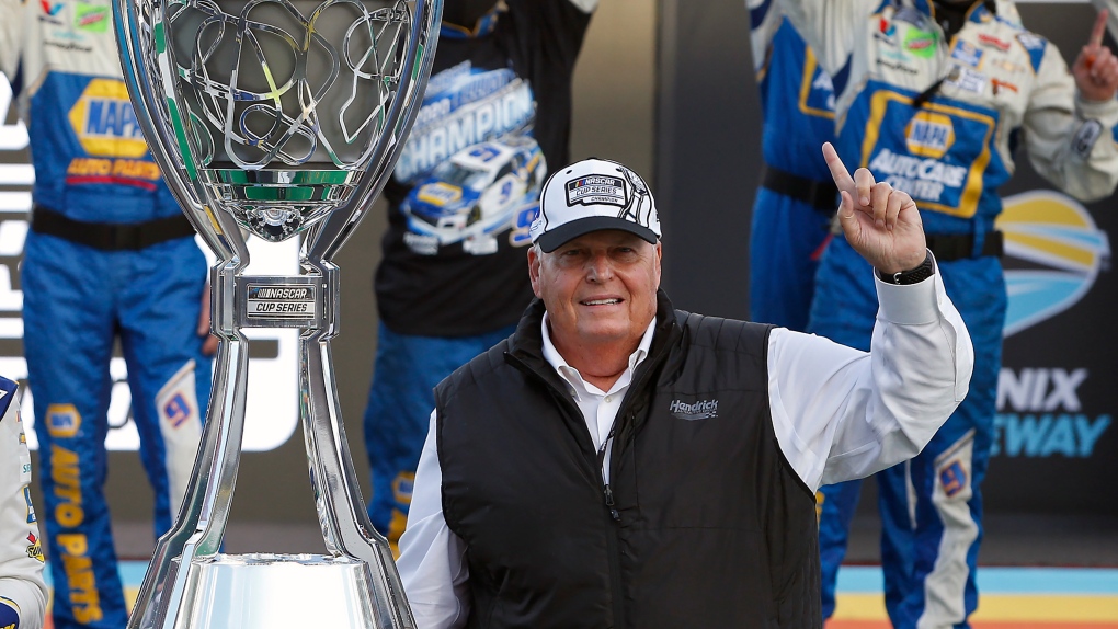 Rick Hendrick akan mengumpulkan Piala untuk kejuaraan NASCAR ke-14