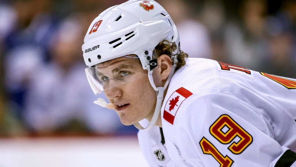 The Tkachuk family stole the show again during the Flames' game
