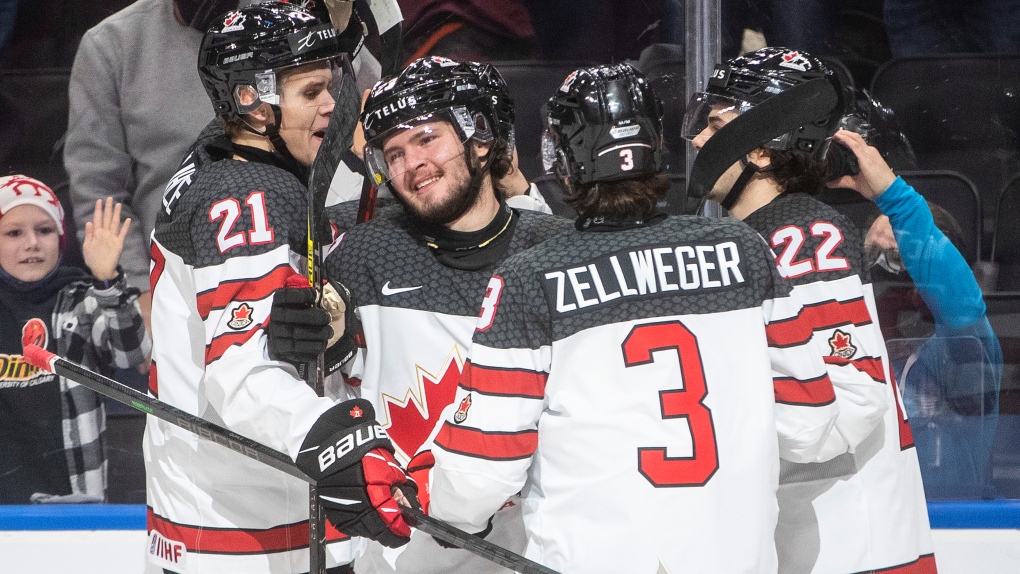 Power, Perfetti drive Canada to 6-3 win over Czechs in world junior hockey
