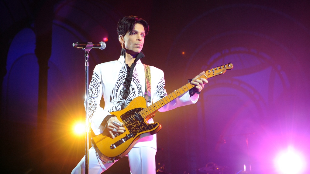 Five years after Prince's death, a new album of his previously unreleased music is coming out. Prince is seen here performing in 2009. (BERTRAND GUAY/AFP/AFP via Getty Images via CNN)
