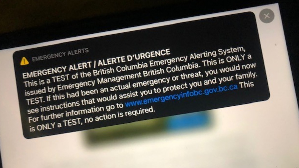 Nouvelles de la Colombie-Britannique: des alertes sur les téléphones portables seront envoyées pour les incendies de forêt et les inondations