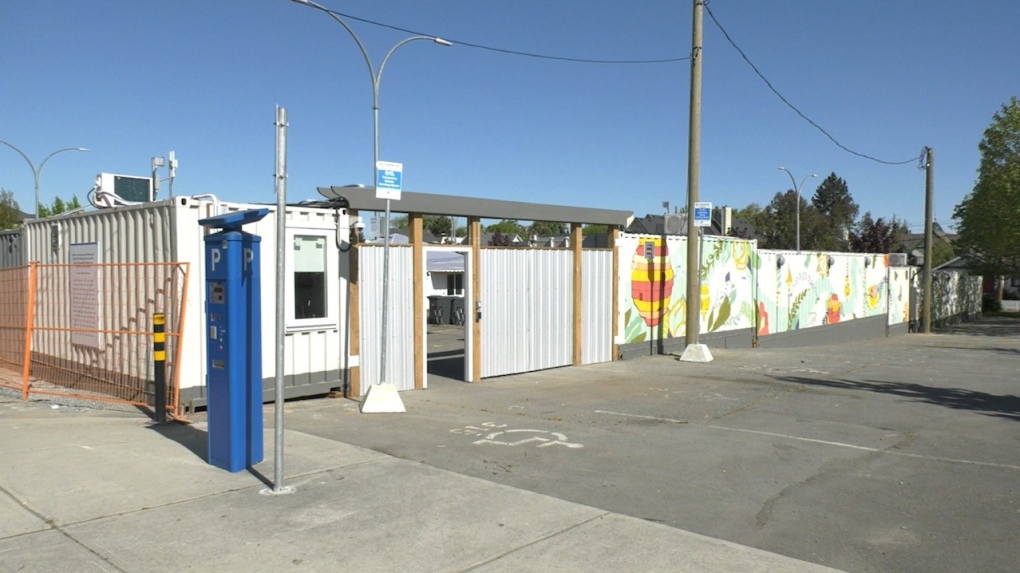 Shipping-container village housing homeless in Victoria given extension