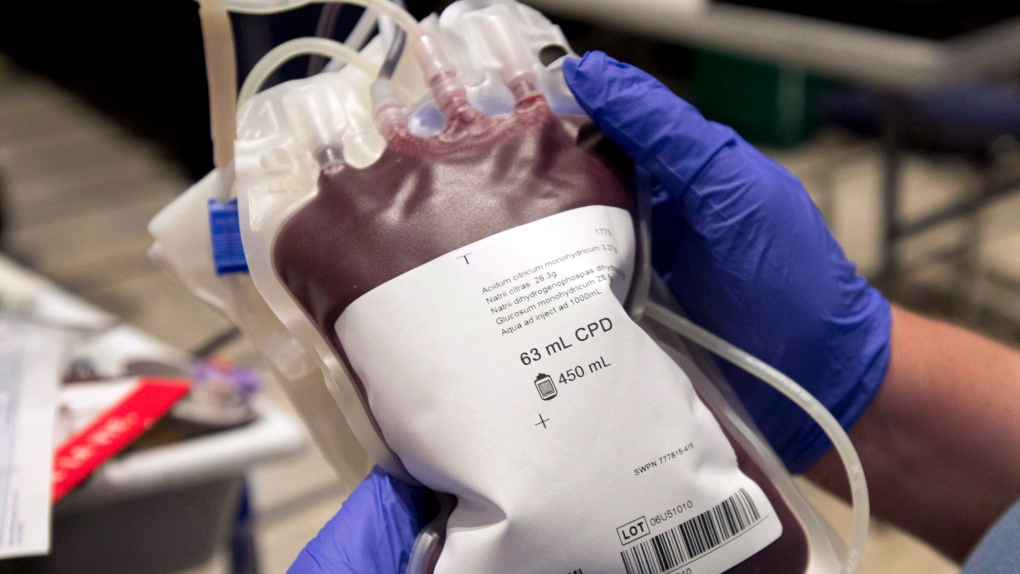 Health Canada approves Canadian Blood Services' request to lift blood ban