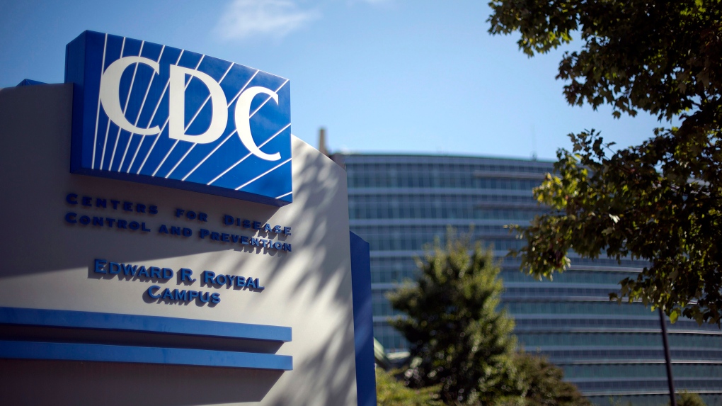 In this Oct. 8, 2013, file photo, a sign marks the entrance to the federal U.S. Centers for Disease Control and Prevention (CDC) in Atlanta. (AP Photo/David Goldman, File) 