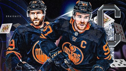 I made a phone wallpaper for the Oilers, hope you guys like it