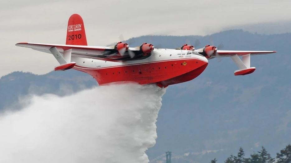 Iconic B.C. wildfire water bomber for sale for $5M