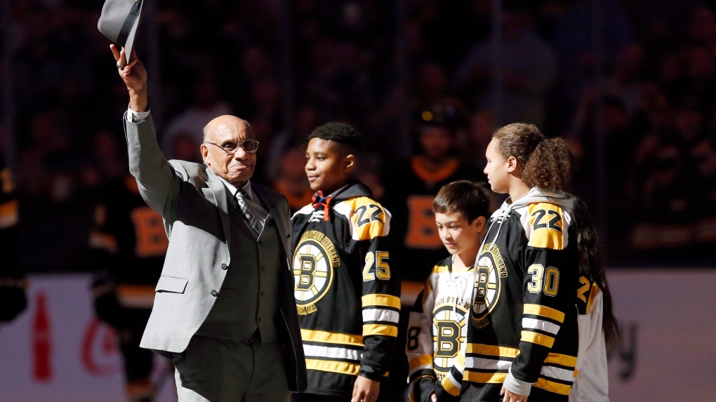 Bruins retire jersey of Willie O'Ree, NHL's first black player, Bruins