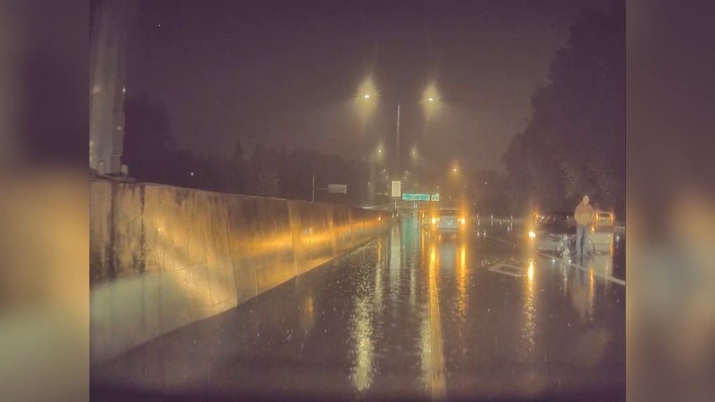 First downpour in months leads to crashes on morning commute in Metro Vancouver