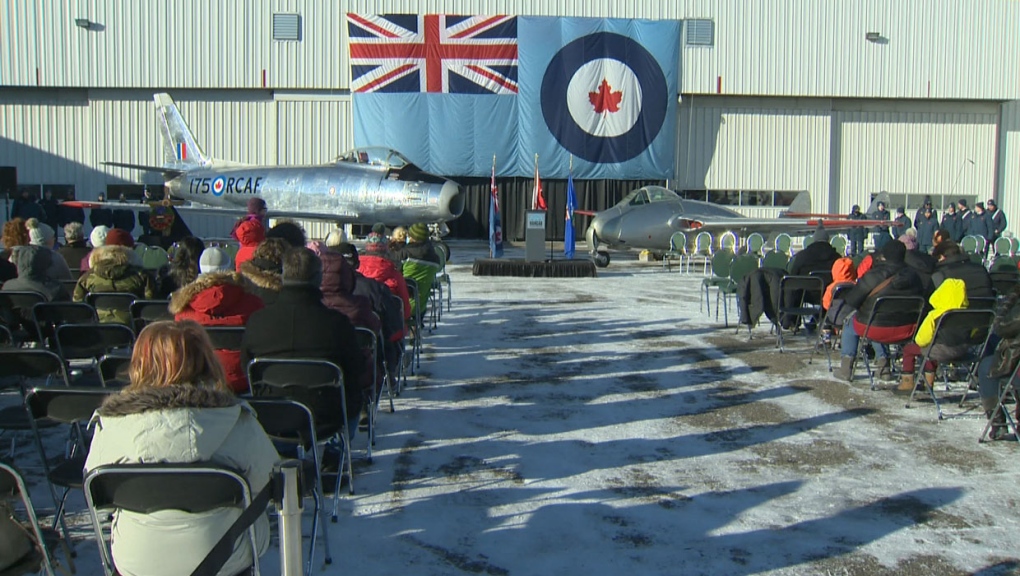 Remembrance Day ceremonies from the Hangar Flight Museum in Calgary