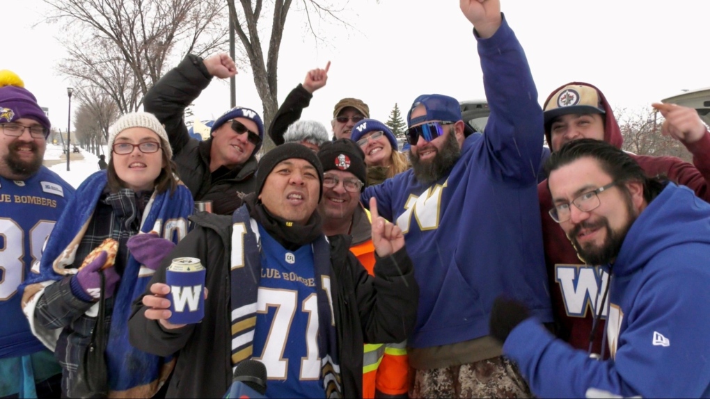 Bombers' fans out in full force preparing for West Final