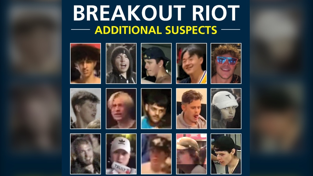 15 new suspects added to most wanted list as Vancouver police probe PNE riot