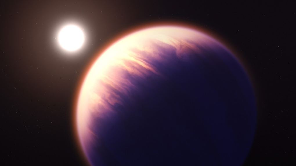 El Telescopio James Webb ve el colapso de la atmósfera de un exoplaneta