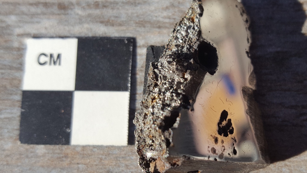 Investigadores de la Universidad de Alberta encontraron dos nuevos minerales en el meteorito