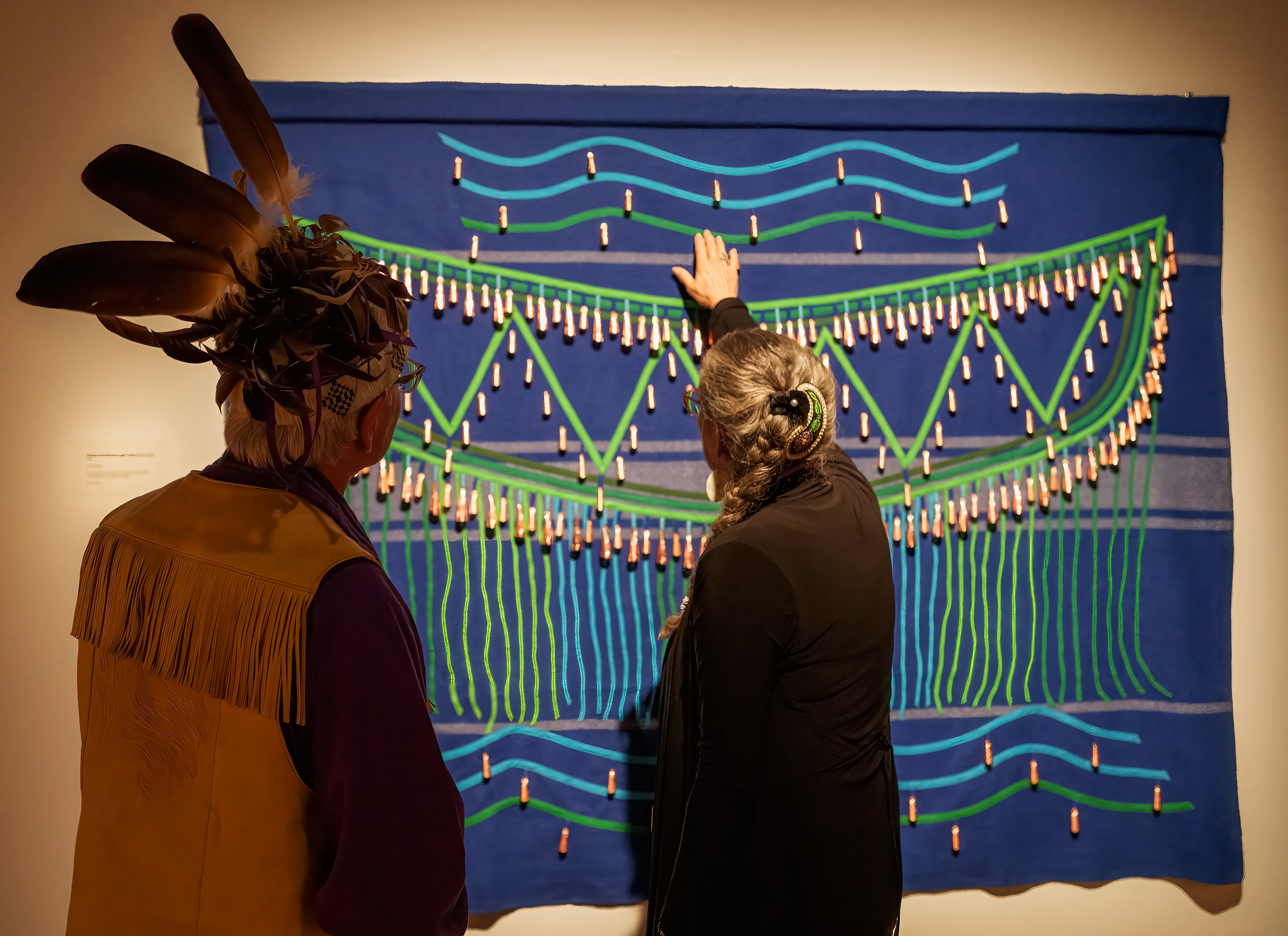 Mother-daughter art exhibit: Weaving broken bonds