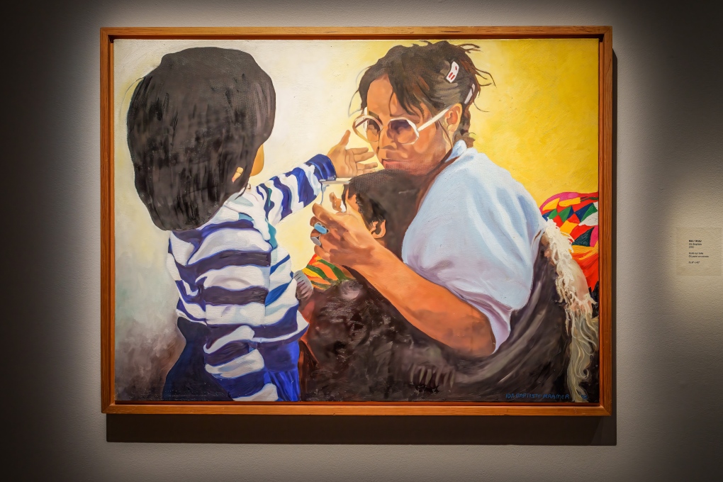 Mother-daughter art exhibit: Weaving broken bonds