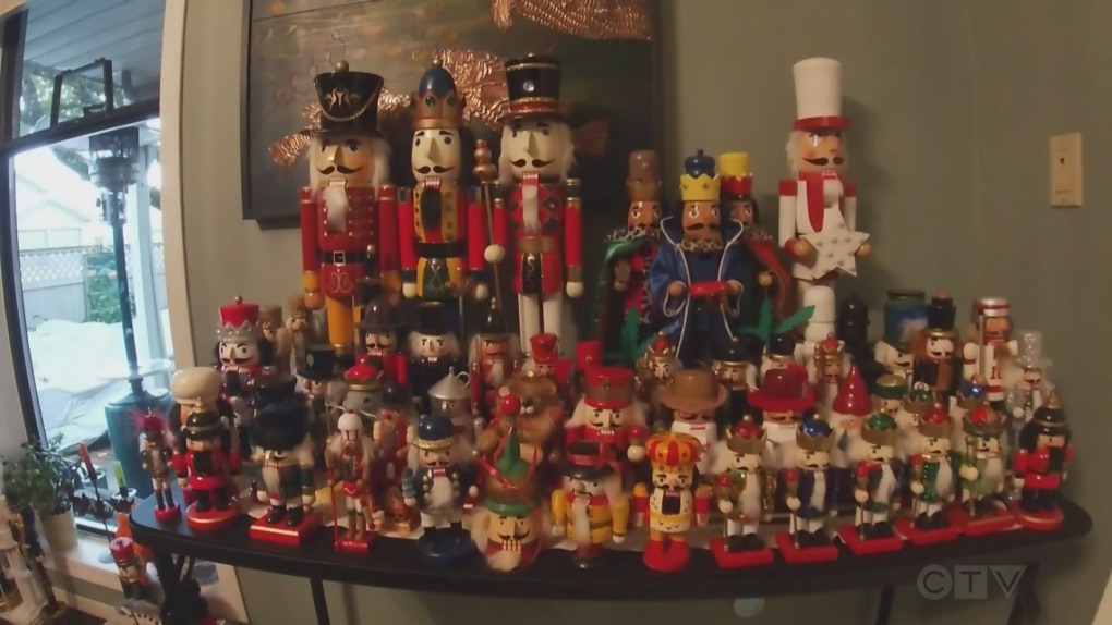 80-year-old Port Alberni man fills home with more than 270 eclectic nutcrackers