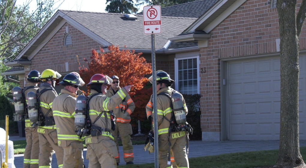 Five homes evacuated after gas line ruptured
