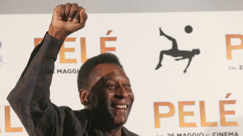 Movies, music and TV helped Pele to even more stardom