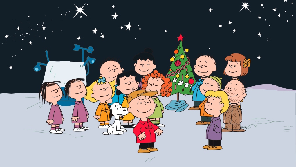 This image released by Peanuts Worldwide shows promotional art for the 1965 animated TV special A Charlie Brown Christmas. The soundtrack has sold more than five million copies. (Peanuts Worldwide via AP)