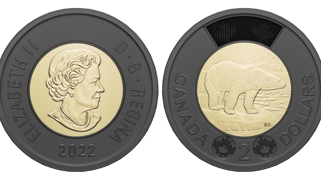La reina Isabel II fue honrada con una moneda de $2 con un anillo negro