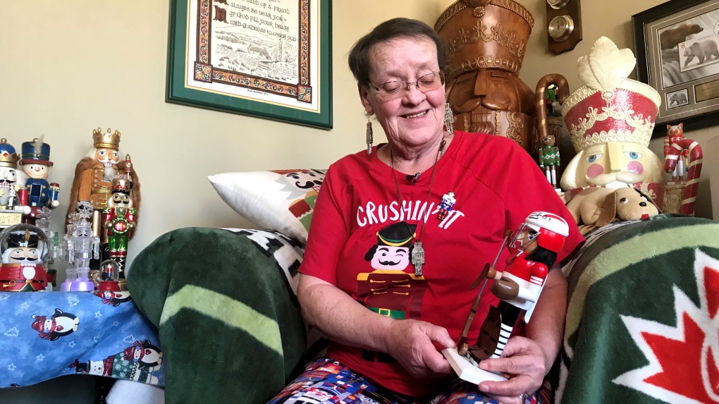 'It all started with one': Sask. woman shares collection of more than 600 nutcrackers