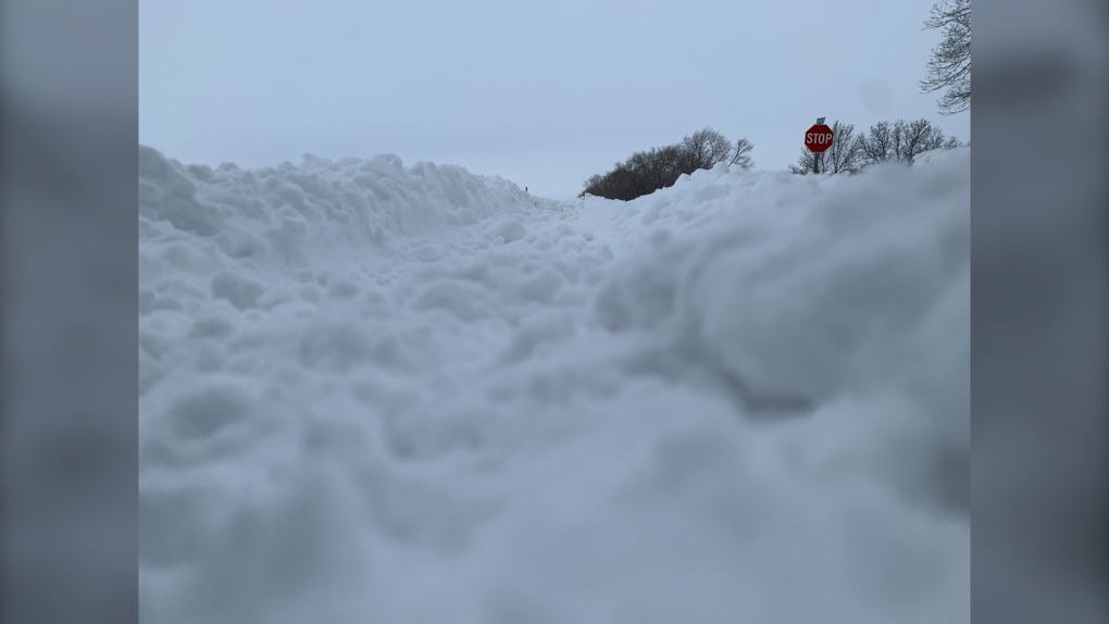 Tormenta de Manitoba: Es probable que algunas partes de Manitoba reciban de 30 a 80 cm de nieve la próxima semana.
