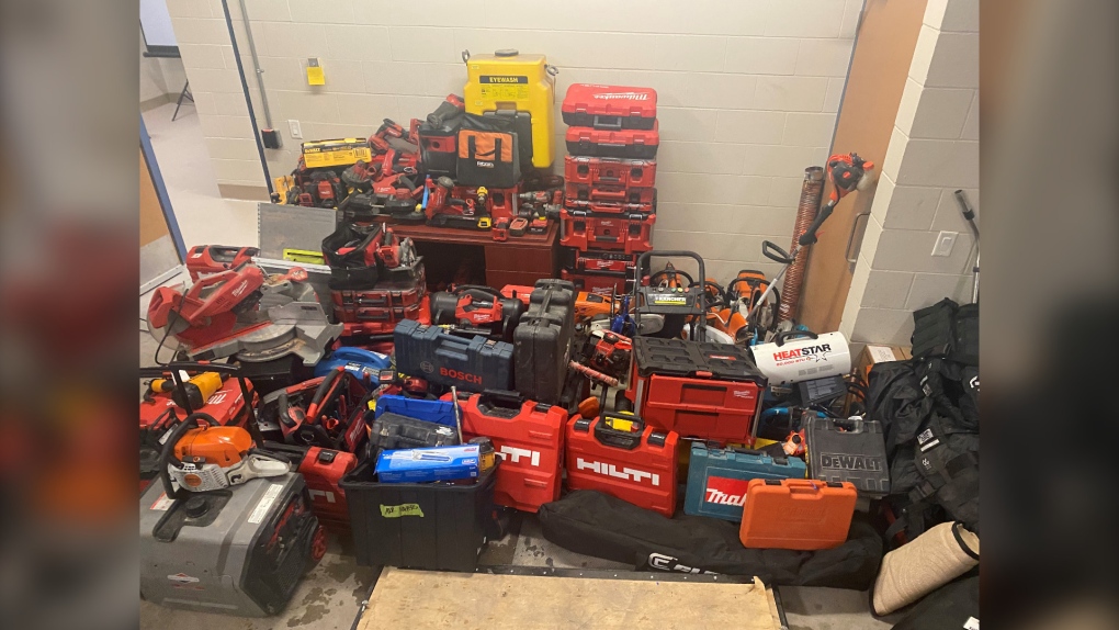 Construction site theft leads to discovery of $80K in stolen power tools: RCMP
