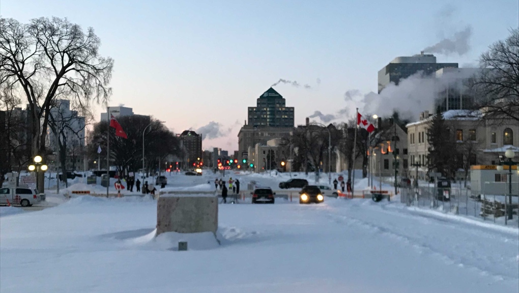 Protesta de camiones de Winnipeg: no se cobrará a los manifestantes hasta que se vayan antes de la fecha límite