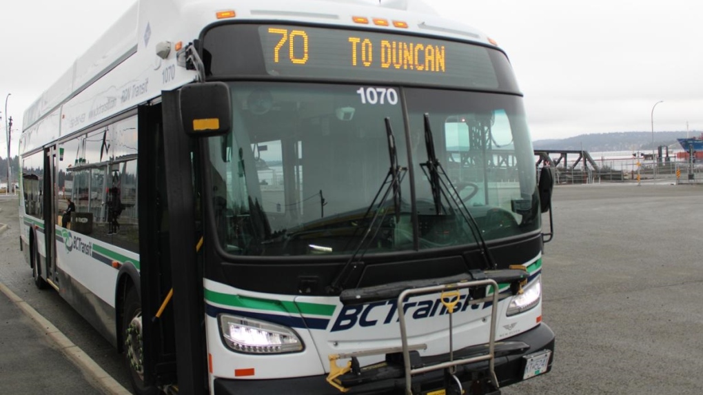 BC Transit announces new express bus between Nanaimo and Duncan
