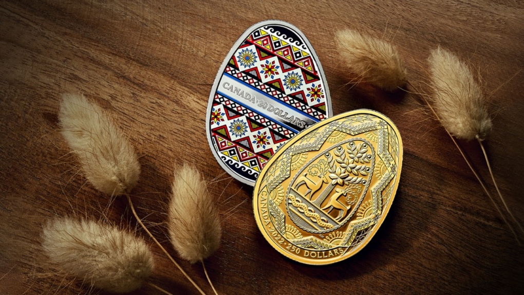 Royal Canadian Mint donating proceeds of pysanka coins to Ukraine relief