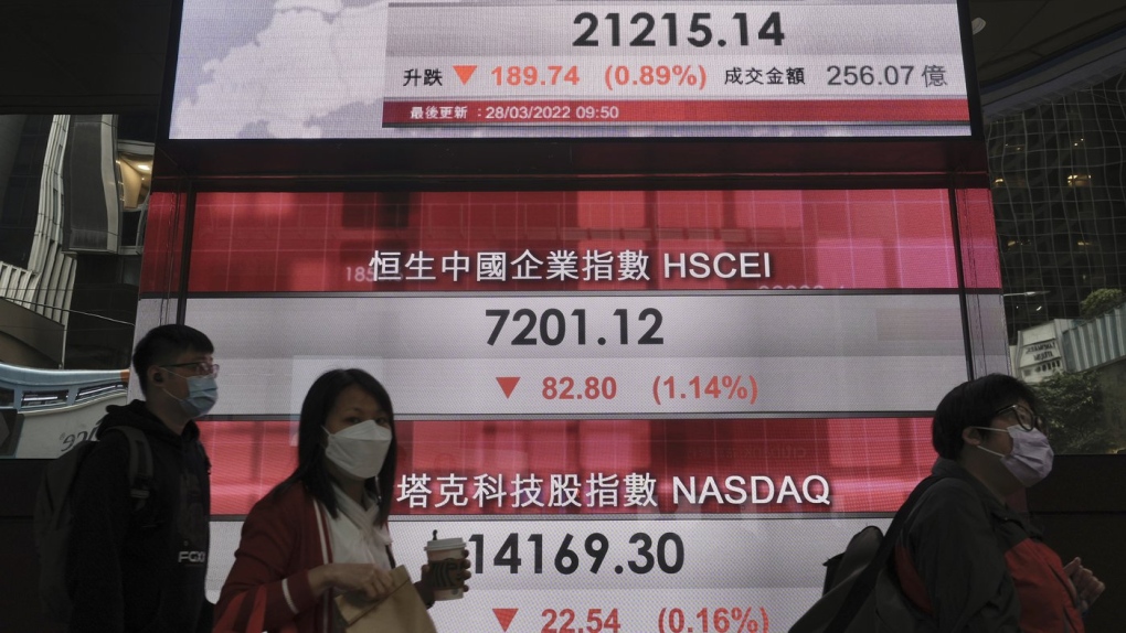 Saham global naik, harga minyak turun karena Shanghai terkunci