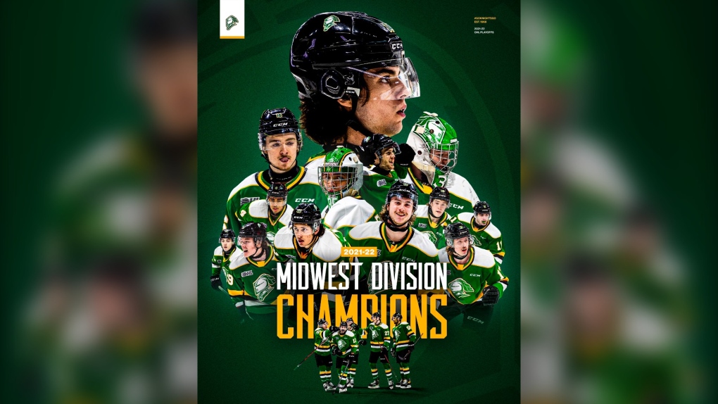 London Knights clinch OHL’s Midwest Division